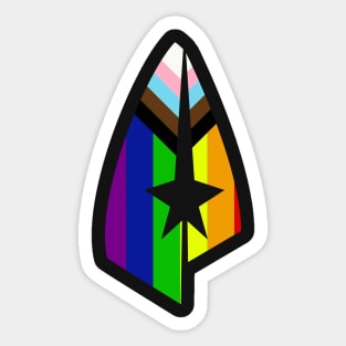 Pride Treksphere Logo Sticker
